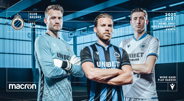 Colect Football Shirts- Club Brugge Home 2021/2022