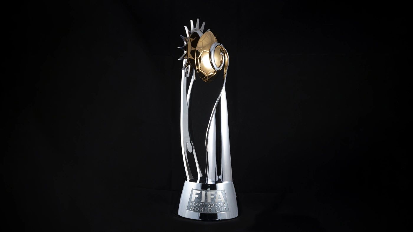 UAFA unveils the new trophy for 2023 Arab Club Champions Cup : r/soccer