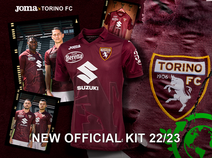 2023/24 Torino Home Fans Soccer Jersey