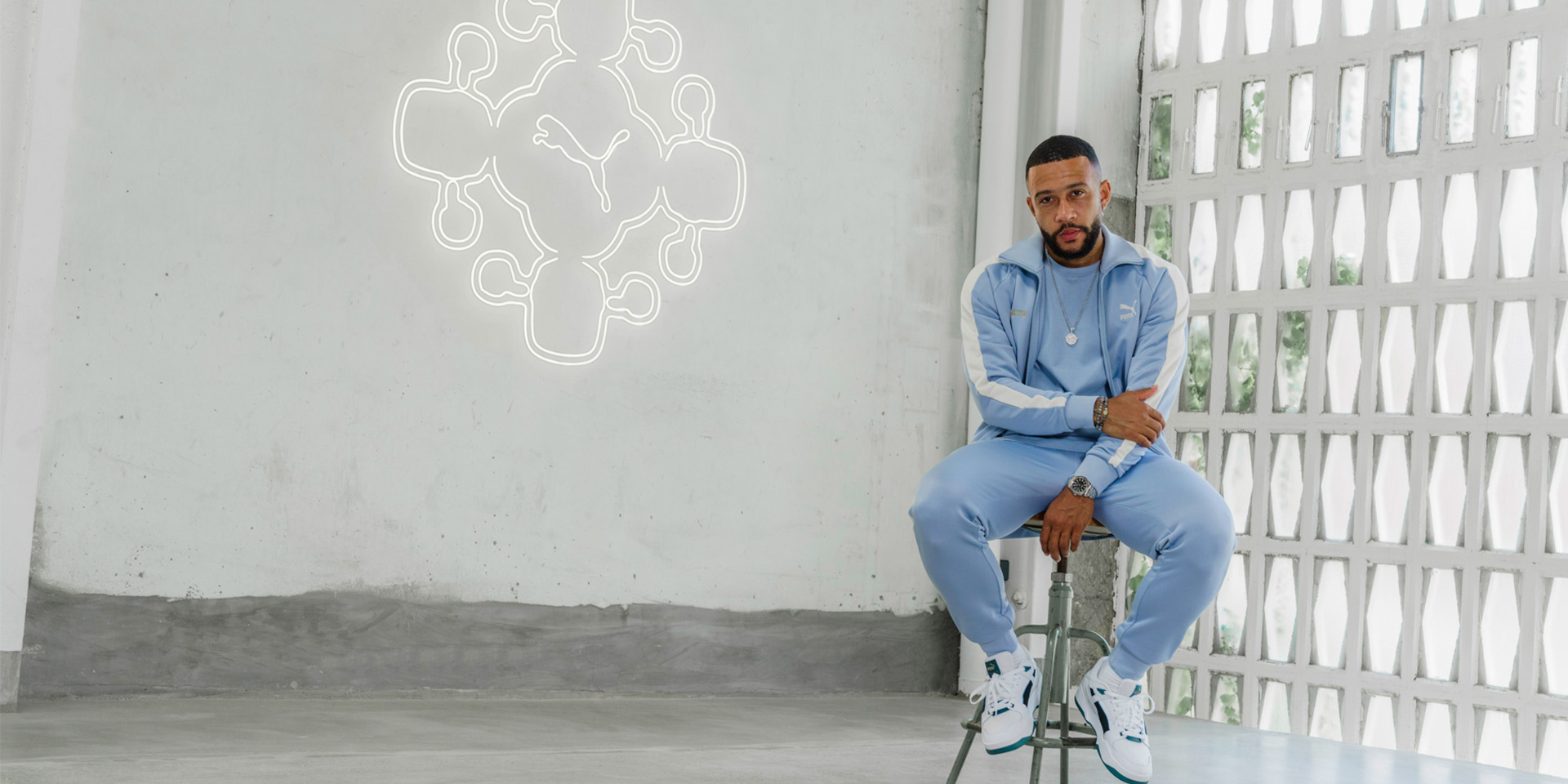 PUMA & Memphis Depay's Label BADTTW Launch Clothing Collection