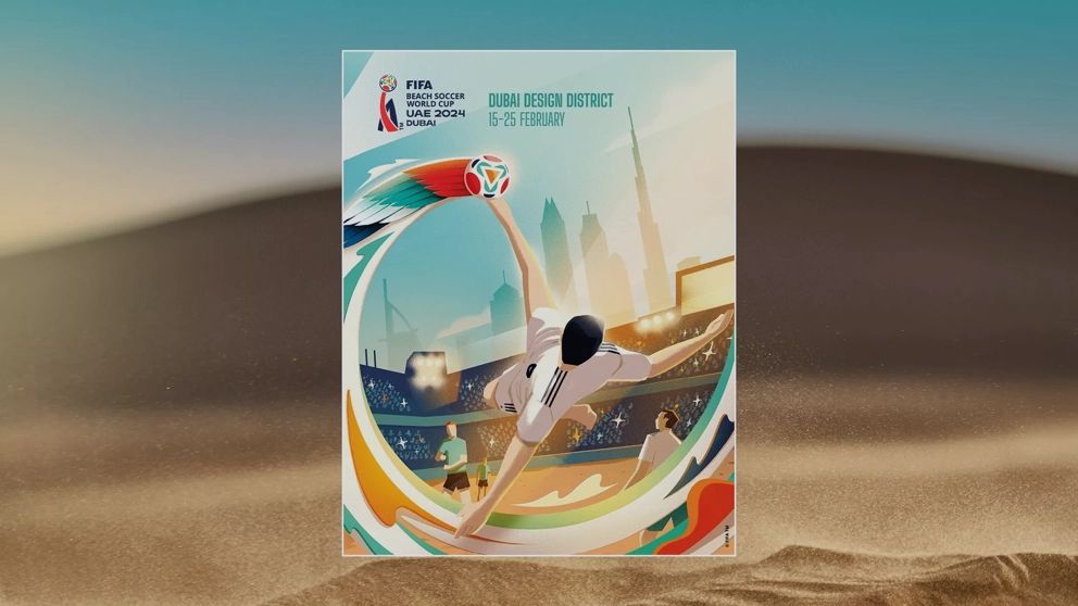 UAE 2024 excitement builds as Official Emblem is launched – Beach Soccer  Worldwide